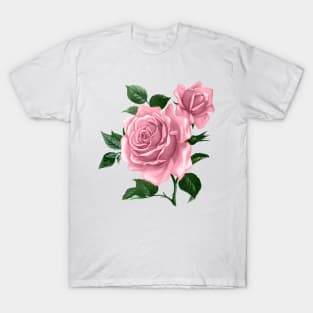 Flowers Women Art T-Shirt